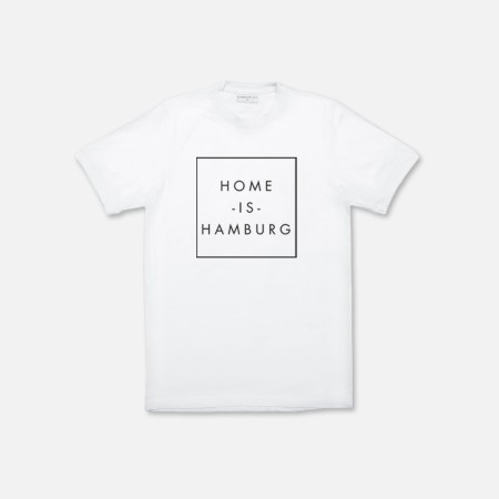 HOME IS HAMBURG BOX T-SHIRT - WHITE